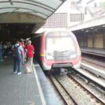 EN VIDEO | Joven fue rescatado de los rieles del Metro en la estación Agua Salud este 28Ene