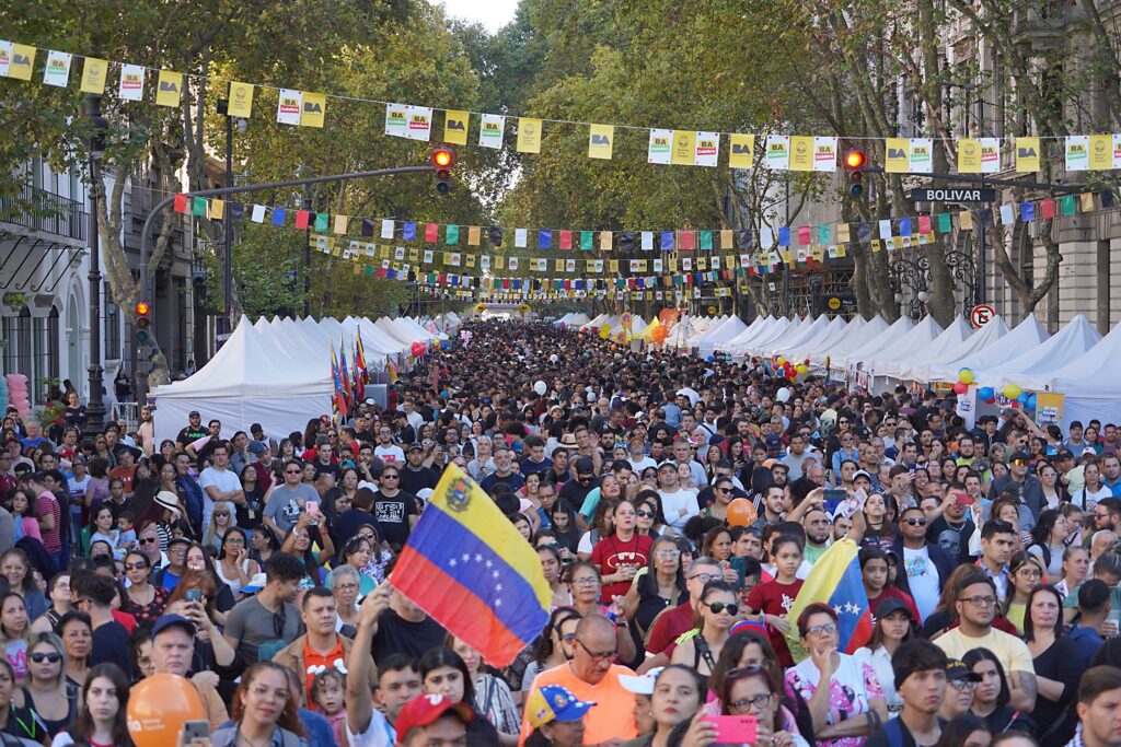 EN FOTOS | El festival con el que Buenos Aires propició el intercambio cultural entre venezolanos y argentinos