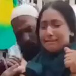El indignante video de una adolescente musulmana obligada por sus padres a firmar "contrato de boda" con hombre de 40 años