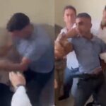 INDIGNANTE VIDEO: Hombre en Turquía golpeó a su hermana en una clase porque «no quiere que estudie»