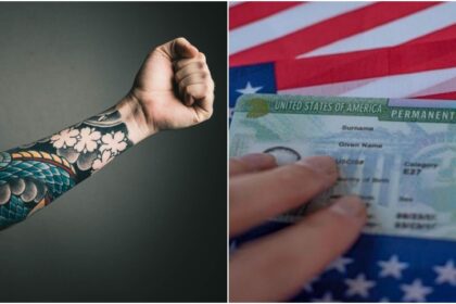 Supuestamente, le negaron a un salvadoreño tramitar su 'green card' en Estados Unidos por sus tatuajes y La Corte Suprema de Justicia.  