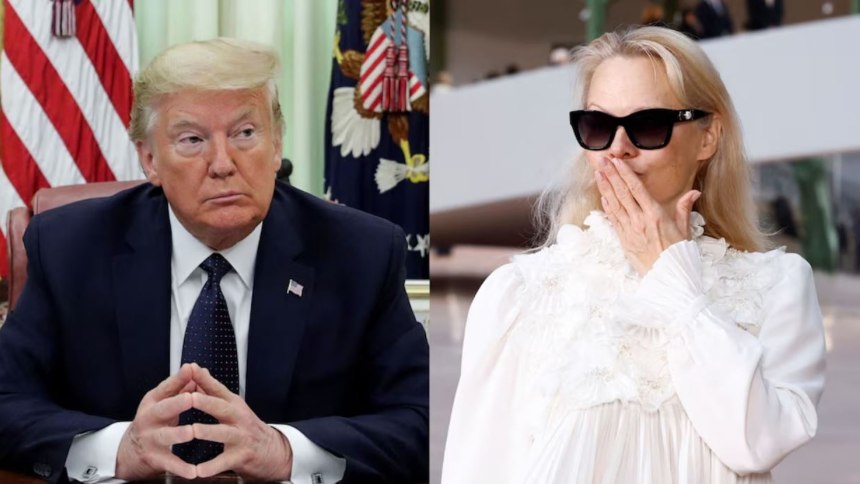 La insólita cifra que habría cobrado Pamela Anderson por asistir a una fiesta de cumpleaños de Donald Trump